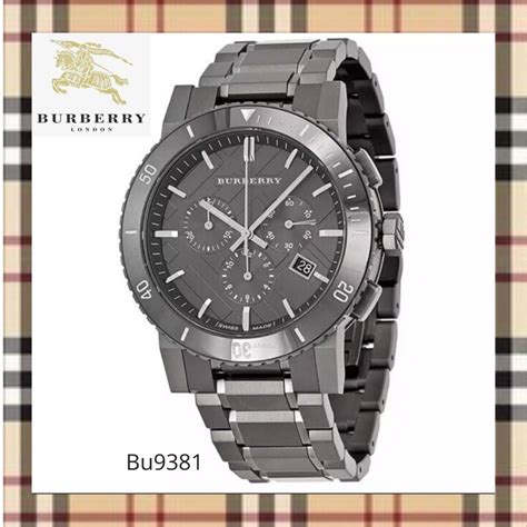 burberry bu9381 bva|burberry gunmetal dial.